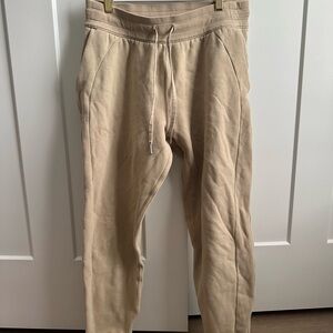 Lululemon Tan Jogger Pants